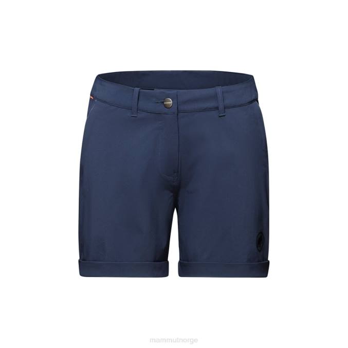 Mammut klær kvinner runbold rullemansjettshorts marine 8L8B951