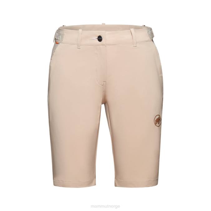 Mammut klær kvinner runbold shorts savanne 8L8B825