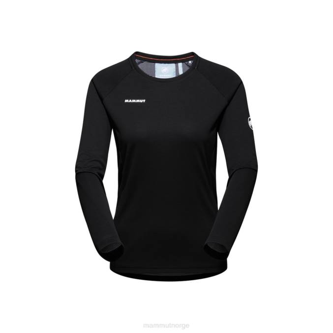 Mammut klær kvinner aegility fl longsleeve svart 8L8B267