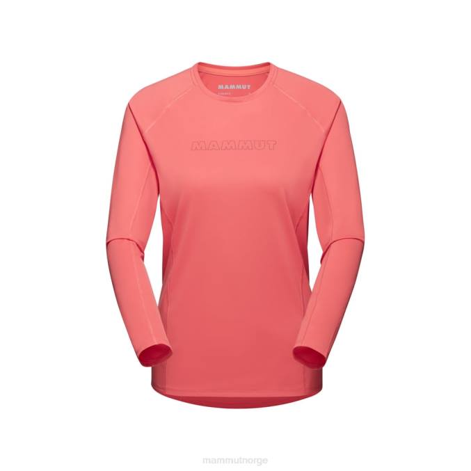 Mammut klær kvinner selun fl longsleeve logo laks 8L8B867