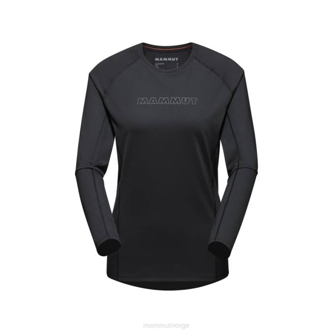 Mammut klær kvinner selun fl longsleeve logo svart 8L8B142