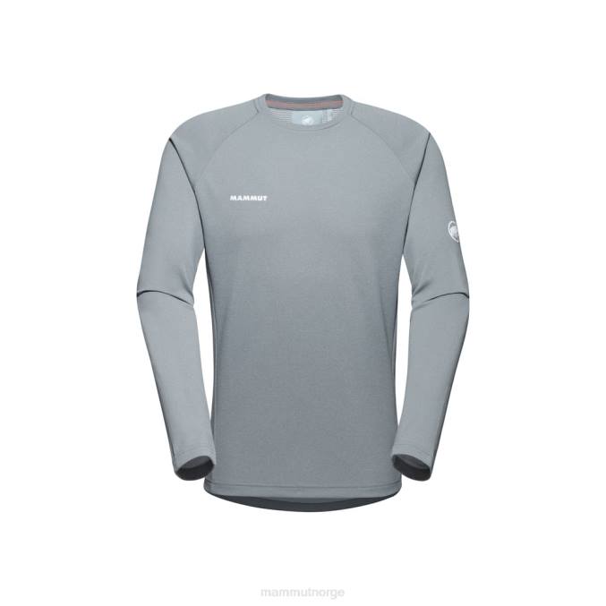 Mammut klær menn aegility fl longsleeve granitt melange 8L8B1128