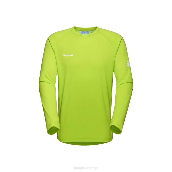 Mammut klær menn aegility fl longsleeve høylime 8L8B1129