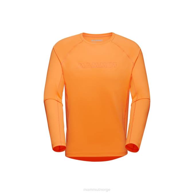 Mammut klær menn selun fl longsleeve logo mandarin 8L8B872